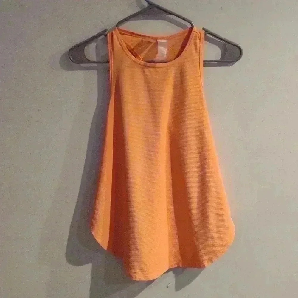 Calia woman’s medium racer back tank‎ peach xsmall